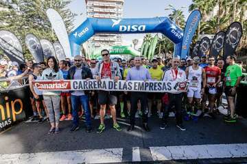 La Canarias7 Carrera de las Empresas, este domingo en la capital grancanaria (Foto TA)